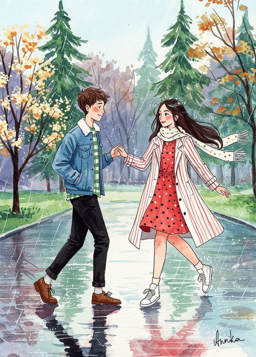 original spring postcards