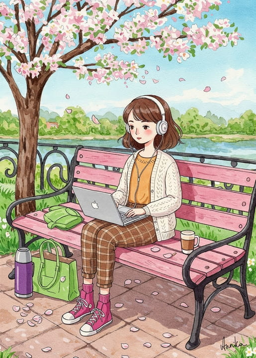 original spring postcards