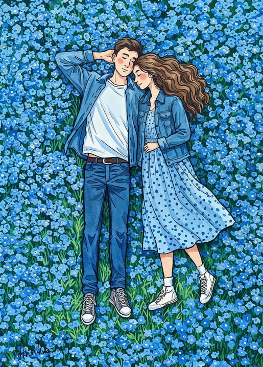 original spring postcards