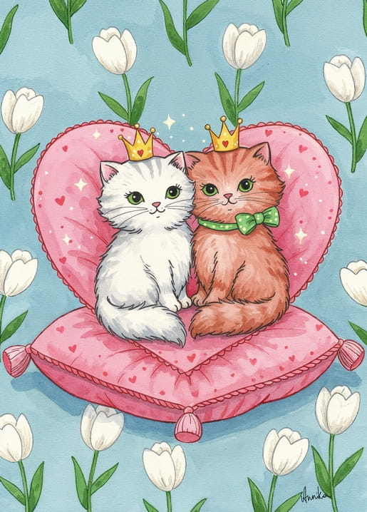 original spring postcards