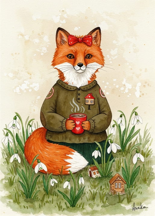 original spring postcards