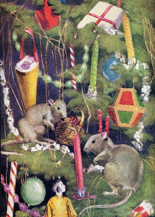 postcard christmas vintage