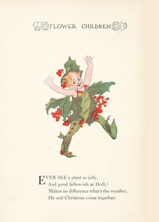 christmas retro vintage postcard