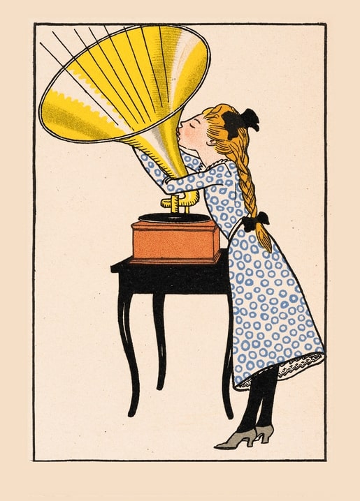 christmas retro vintage postcard