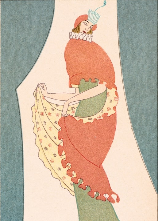 christmas retro vintage postcard