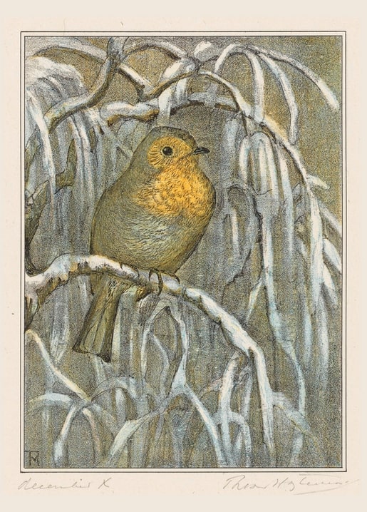 christmas retro vintage postcard