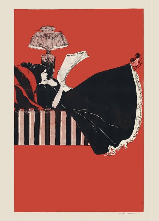 christmas retro vintage postcard