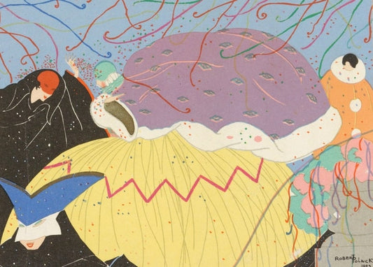 christmas retro vintage postcard