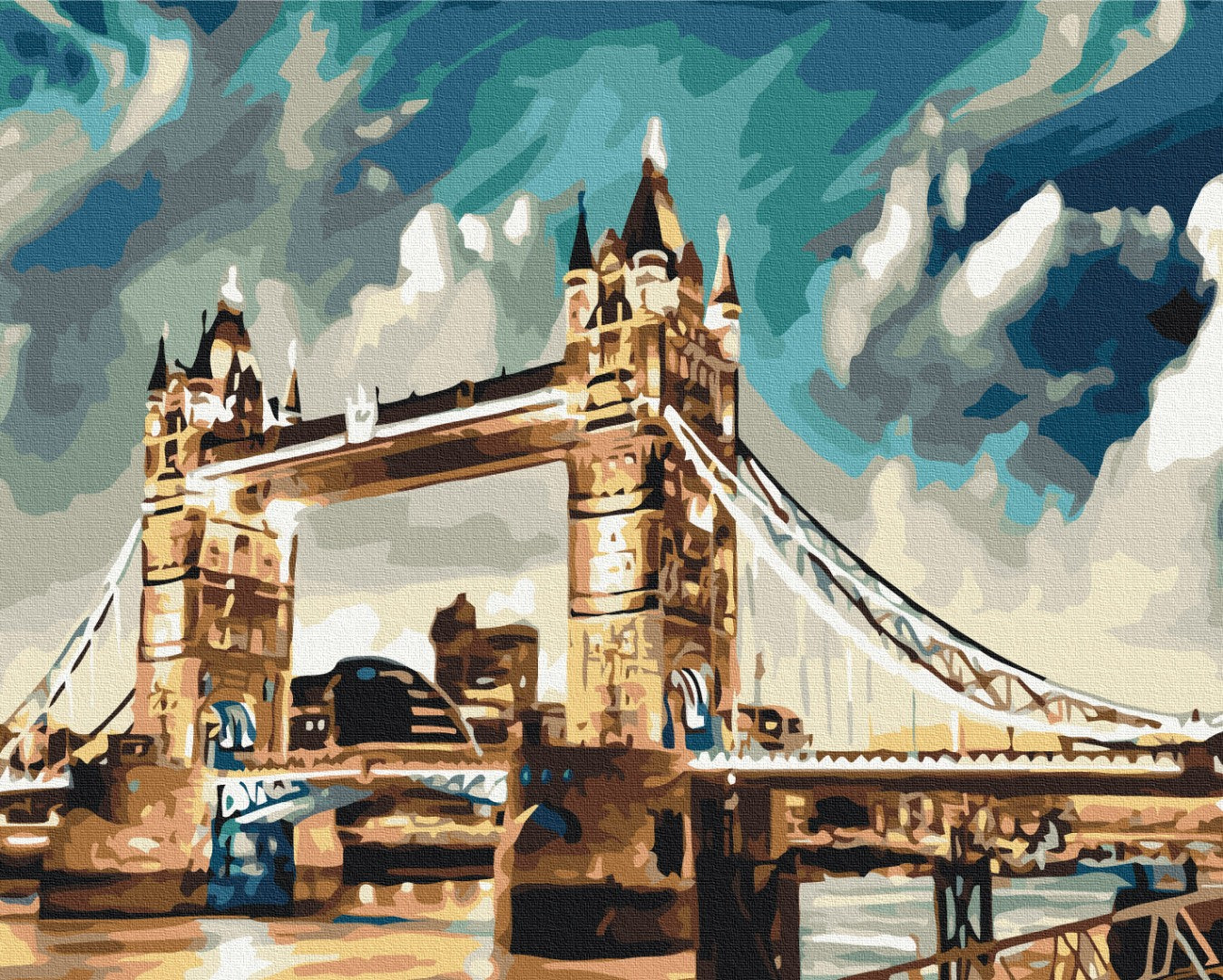 paint by number Cities