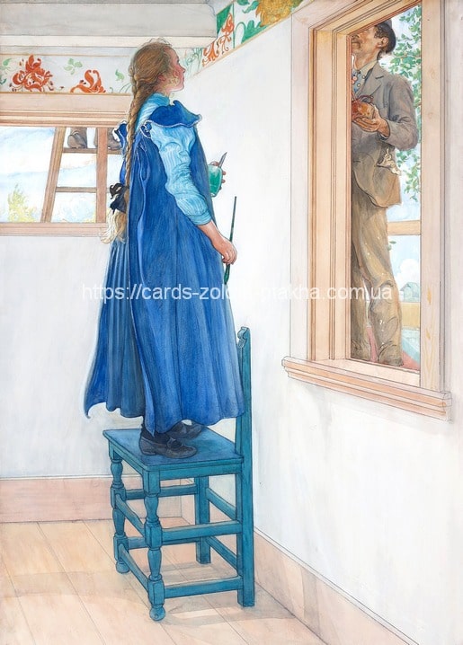 Листівка Carl Larsson / Видавничий дім "Золота Птаха"