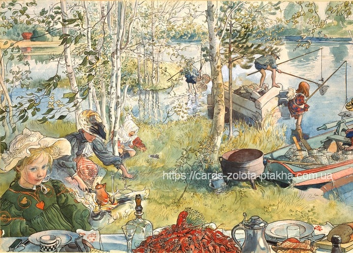 Листівка Carl Larsson / Видавничий дім "Золота Птаха"