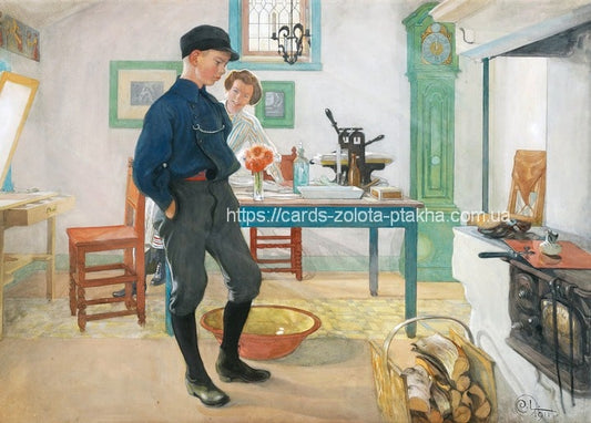 Листівка Carl Larsson / Видавничий дім "Золота Птаха"