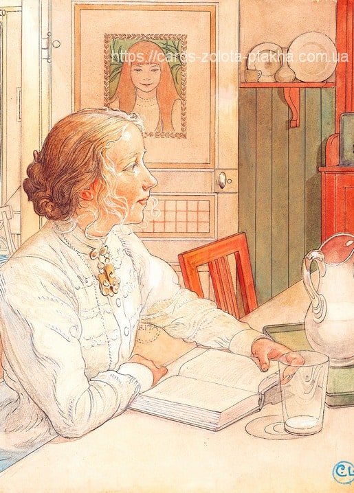 Листівка Carl Larsson / Видавничий дім "Золота Птаха"