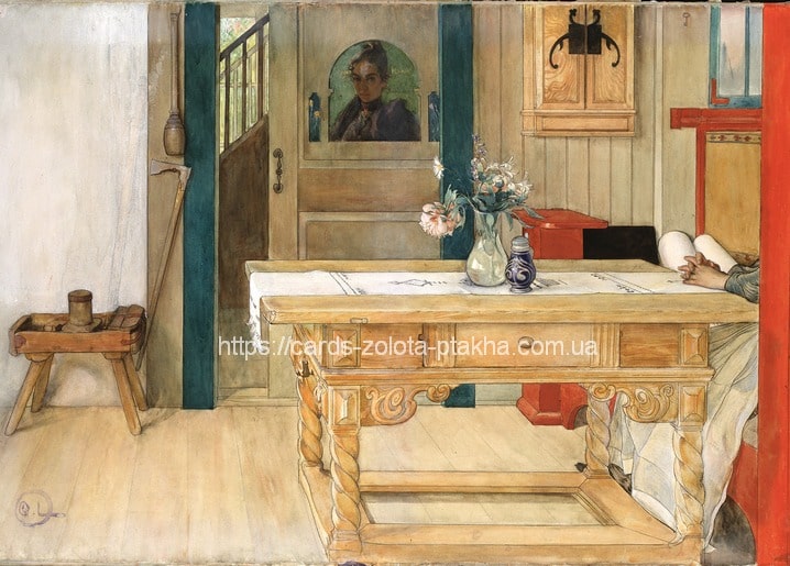 Листівка Carl Larsson / Видавничий дім "Золота Птаха"