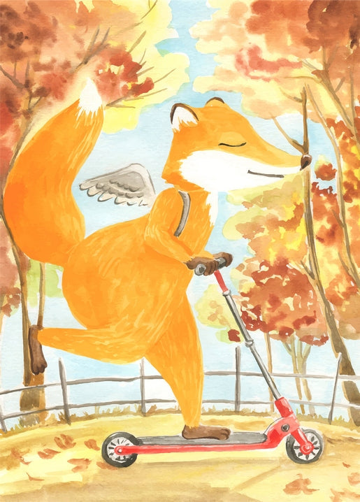 Листівка Fox story / Видавничий дім "Золота Птаха"