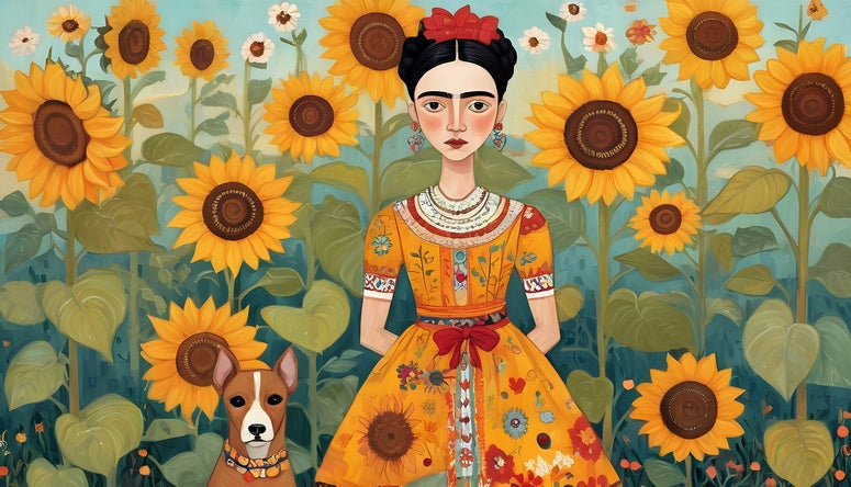 Flowers Frida Kahlo