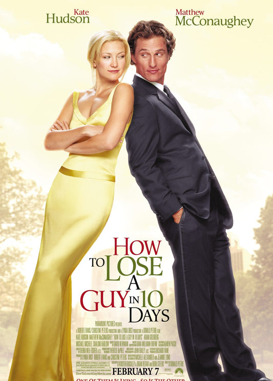 Filmplakat zu „Wie werde ich ihn los in 10 Tagen“ mit Kate Hudson und Matthew McConaughey