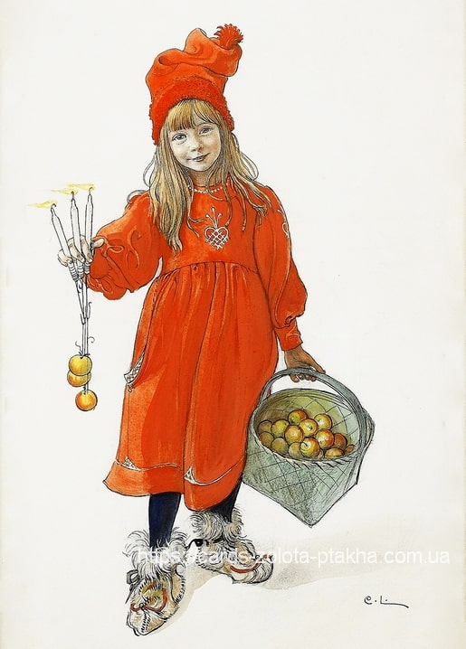 Листівка Carl Larsson / Видавничий дім "Золота Птаха"