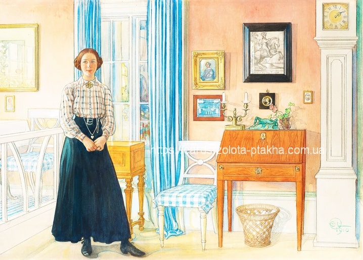 Листівка Carl Larsson / Видавничий дім "Золота Птаха"