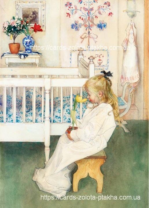 Листівка Carl Larsson / Видавничий дім "Золота Птаха"