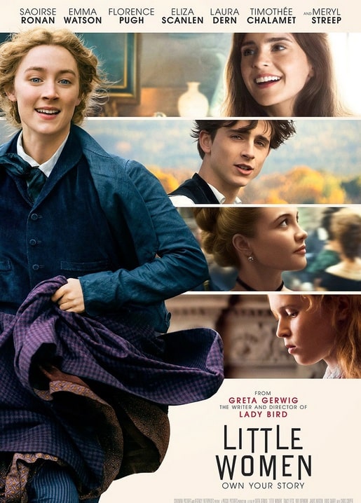 Filmposter zu Little Women (2019) mit dem Hauptcast