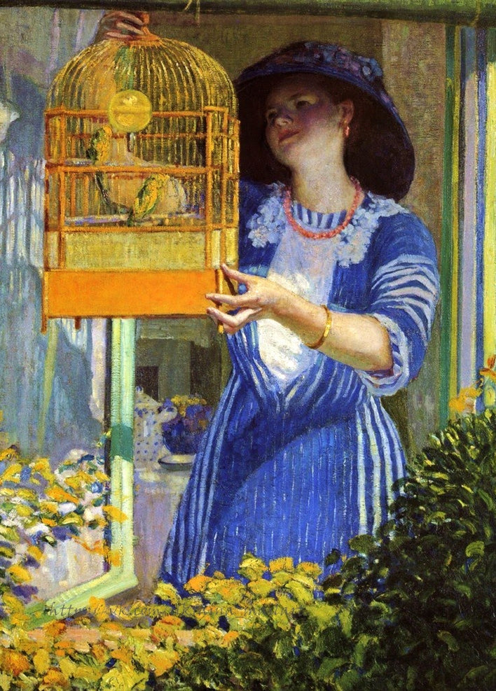 Листівка Frederick Carl Frieseke / Видавничий дім "Золота Птаха"