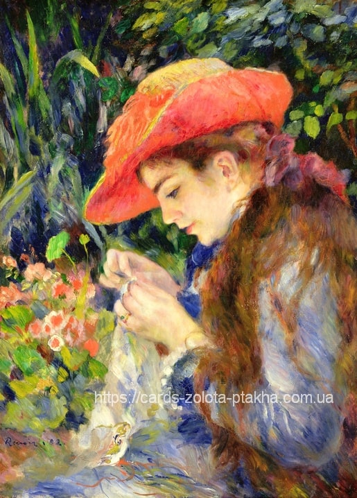 postcards based on paintings by Pierre-Auguste Renoir